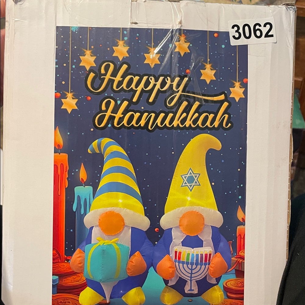 Inflatable Hanukkah gnomes